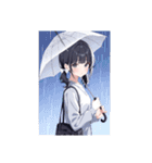 女の子供（個別スタンプ：21）