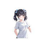 女の子供（個別スタンプ：22）