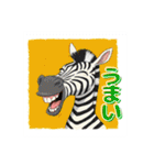 動物たちの笑顔の挨拶 ver1.0（個別スタンプ：4）