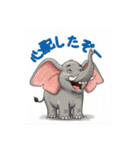 動物たちの笑顔の挨拶 ver1.0（個別スタンプ：11）