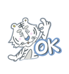 Mr. White Tiger（個別スタンプ：1）