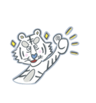 Mr. White Tiger（個別スタンプ：3）