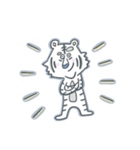 Mr. White Tiger（個別スタンプ：8）
