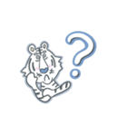 Mr. White Tiger（個別スタンプ：10）