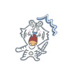 Mr. White Tiger（個別スタンプ：11）