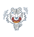 Mr. White Tiger（個別スタンプ：25）