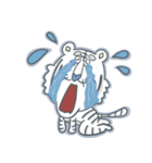 Mr. White Tiger（個別スタンプ：26）