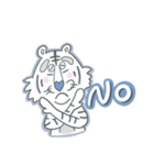 Mr. White Tiger（個別スタンプ：35）