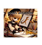 レオパ女子の日常 Leopagirl's daily life（個別スタンプ：14）