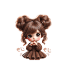 毎日使える可愛い♡小さい女の子（個別スタンプ：10）