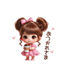 毎日使える可愛い♡小さい女の子（個別スタンプ：12）
