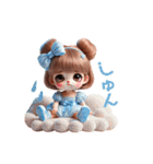 毎日使える可愛い♡小さい女の子（個別スタンプ：36）
