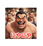 相撲力士の表情（個別スタンプ：4）