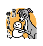 イタグレ達と自然のスタンプ（個別スタンプ：13）
