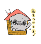 おはぎ ～黒パグの女の子～ 第2弾（個別スタンプ：30）