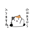 コミュ障な三毛猫（個別スタンプ：40）