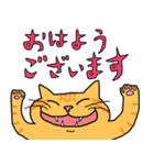 丁寧な猫 ちゃぴお（個別スタンプ：2）