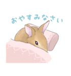 うさぎ〜むく〜（個別スタンプ：2）