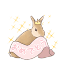 うさぎ〜むく〜（個別スタンプ：30）