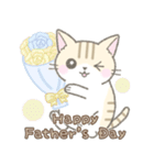 【春】毎日使える☆トラ猫さん（個別スタンプ：40）