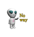 Alien Z coming（個別スタンプ：12）