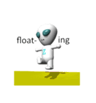 Alien Z coming（個別スタンプ：14）