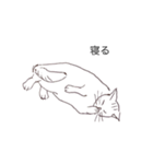 猫のいつもの会話（個別スタンプ：9）