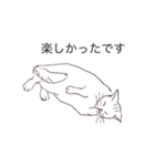 猫のいつもの会話（個別スタンプ：14）