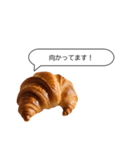 リアルクロワッサンと日常会話(敬語ver.)（個別スタンプ：9）
