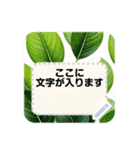 大人が使える春夏の花 メッセージスタンプ（個別スタンプ：12）