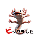 ウーパールーパー4！変態！3Dリアル（個別スタンプ：5）