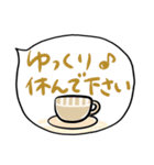 毎日カラフル♡さらっと吹き出し（個別スタンプ：28）