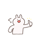 楽しいうさぎといぬ（個別スタンプ：2）