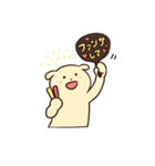 楽しいうさぎといぬ（個別スタンプ：16）
