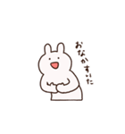 楽しいうさぎといぬ（個別スタンプ：21）