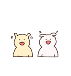 楽しいうさぎといぬ（個別スタンプ：32）
