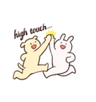 楽しいうさぎといぬ（個別スタンプ：39）