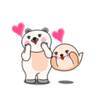 白くまさんとお友達の日常スタンプVer.2（個別スタンプ：14）