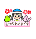 【春】優しいお返事・メッセージスタンプ（個別スタンプ：25）