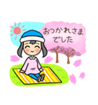 【春】優しいお返事・メッセージスタンプ（個別スタンプ：26）