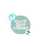 大人かわいいペンギンの丁寧な敬語スタンプ（個別スタンプ：18）