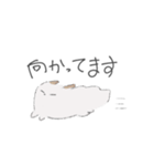 わんさんとテルテルさん（個別スタンプ：4）