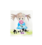 yocco baba➖筆文字アート（個別スタンプ：3）
