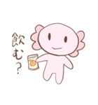 ウーパールーパーのまっしー（個別スタンプ：12）