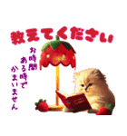 いちごとねこの長文返信スタンプ（個別スタンプ：25）