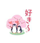 春の日常ペンギン2（個別スタンプ：24）