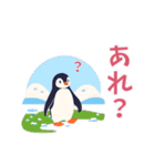 春の日常ペンギン2（個別スタンプ：31）