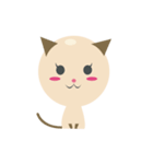 猫とタコ。時々ねずみ（個別スタンプ：1）