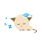 猫とタコ。時々ねずみ（個別スタンプ：9）