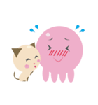 猫とタコ。時々ねずみ（個別スタンプ：29）